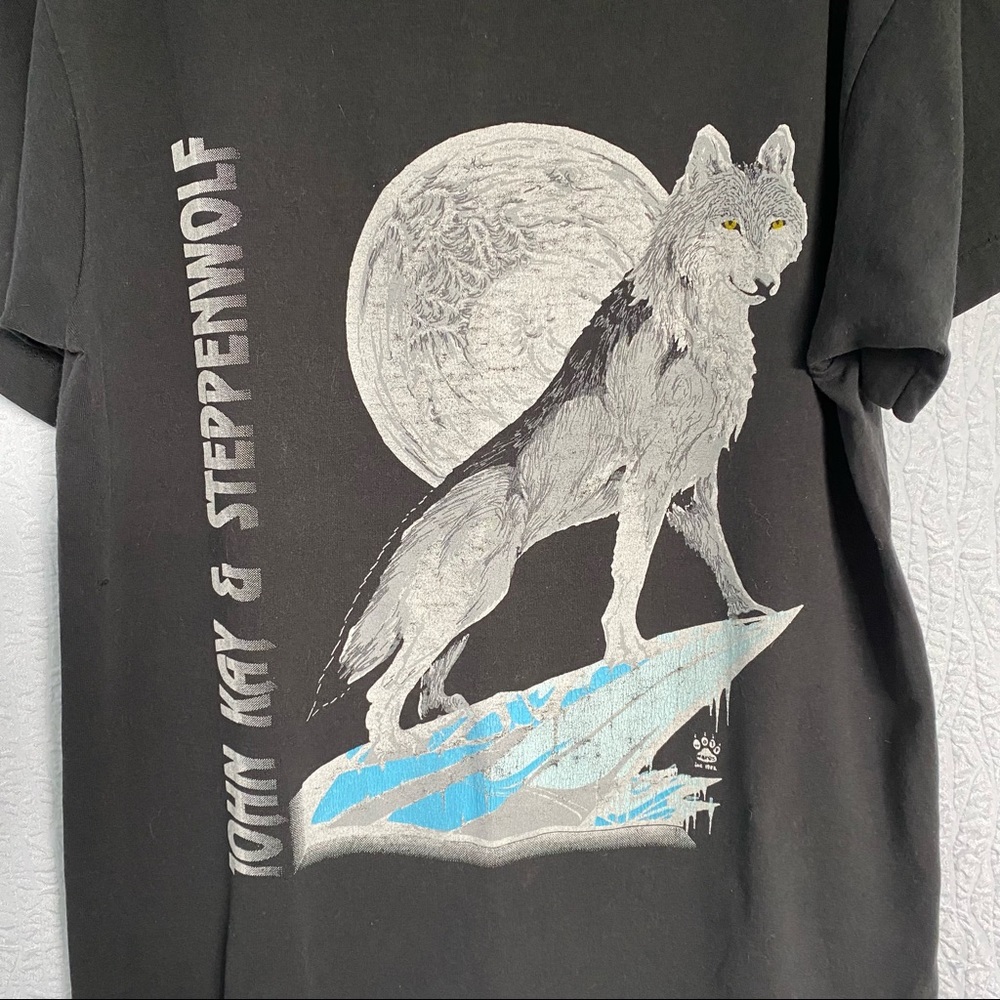 Vintage Band Tee John Kay & Steppenwolf 1992 Graphic Tee - Picture 4 of 9
